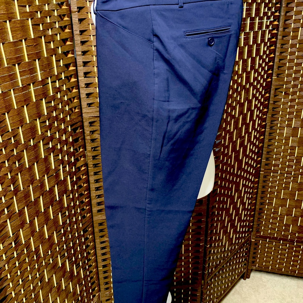 Aloha Bundle- Dark blue crop office trousers.
